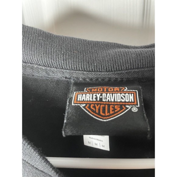 THE HARLEY-DAVIDSON SHOP I GOT MINE NORTH MYRTLE BEACH SC BLACK T-SHIRT MEDIUM - Picture 5 of 5